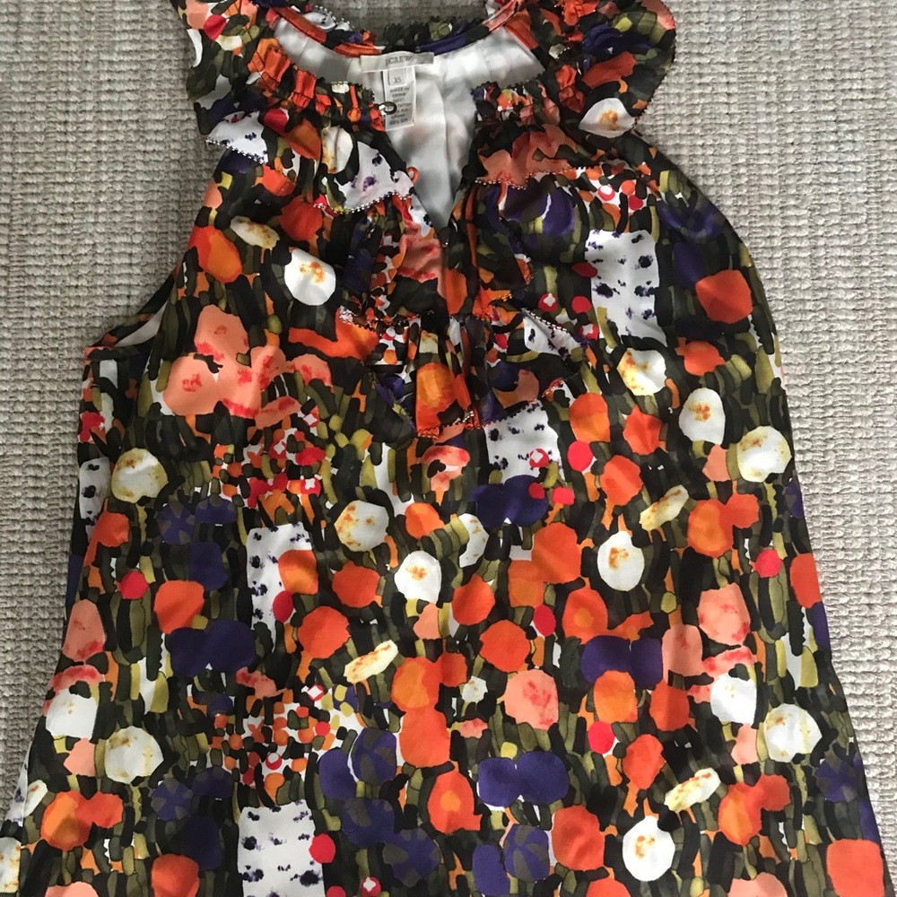 JCREW SIZE xs. Cotton/Silk top